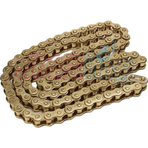 110 links Motorcycle Motorcross KMC heavy duty 428 428H GOLD Racing Chain Mini Pit Dirt Bike 50cc 70cc 110cc 125cc 140cc 150cc