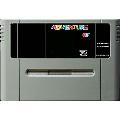 16Bit Games ** ADVENTURE OF 3 ( PAL EUR Version!! )