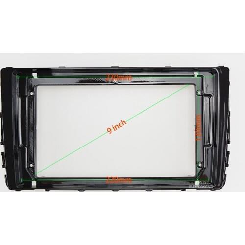 9 INCH Car Audio Frame GPS Navigation Fascia Panel Car dvd Plastic is suitable for 2021 VOLKSWAGEN VILORAN SAGITAR TAYRON/ T-ROC