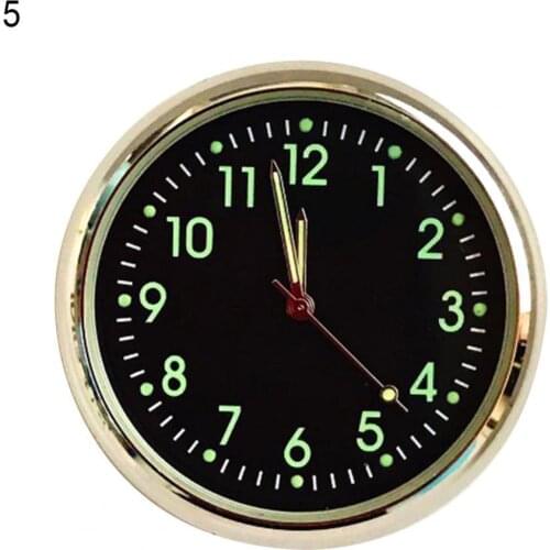 Car Self-adhesive Clock Electonic Interior Ornament Mini Digital Luminous Watch for Vehicle часы в автомобиль часы электронные