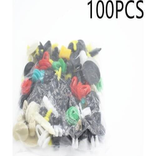 Car mixed buckle 100pcs screws for Suzuki SX4 SWIFT Alto Liane Grand Vitara Jimny S-Cross