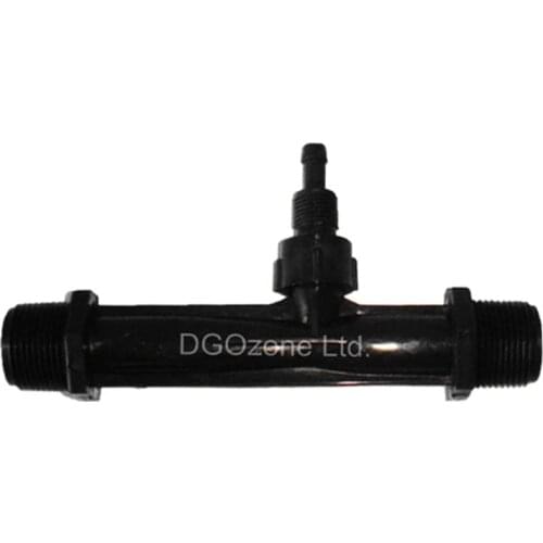 FREE SHIPPING 3/4" Ozone venturi injector mixer injector ozone venturi with valve PVDF ozone proof venturi KH-A25152 DGOzone