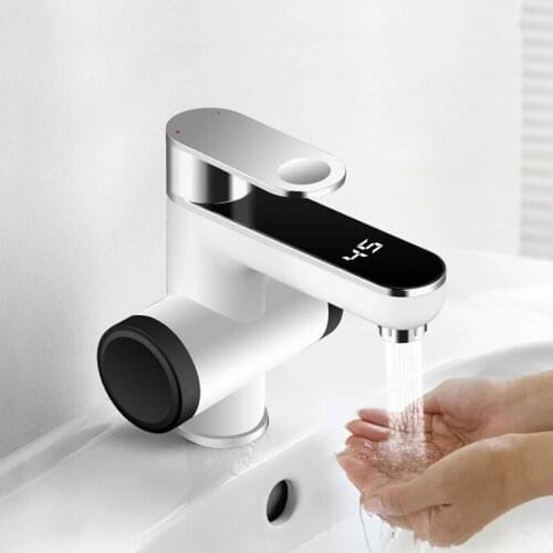 Z30 3000W Electric Faucet Fast Heating Water Heater Electric Cold Hot Water Tap Choose Leakage Protector Calentador De Agua 220V