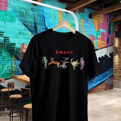 Heart Band Bad Animals Album Rock Band T Shirt
