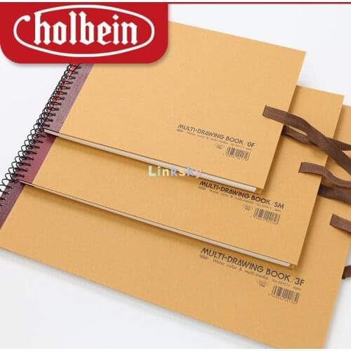 Holbein Drawing Book NO.33Y,150g, 28 sheets,multi-purpose Paper Series of Paper,for Watercolor, Carbon Pen, Pencil, Color Pencil