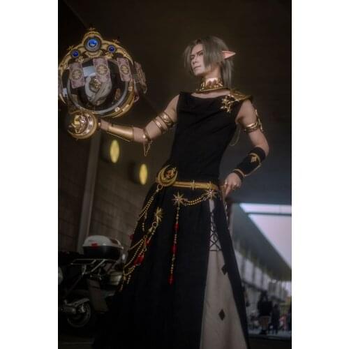 Urianger Final Fantasy XIV cosplay FF14 Urianger Cosplay Costume High Quality Custom made/size Full set with props
