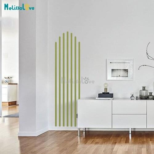 Big Column Line Arch In Stripes Decal Living Room Bedroom Nursery Geometric Modern Home Removable Vinyl Wall Sticker BD779