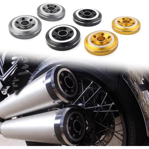 Motorcycle Exhaust Tip Tail Cover Muffler End Cap Protector For BMW R Nine T NineT R9T 2014 2015 2016 2017 2018 2019 2020