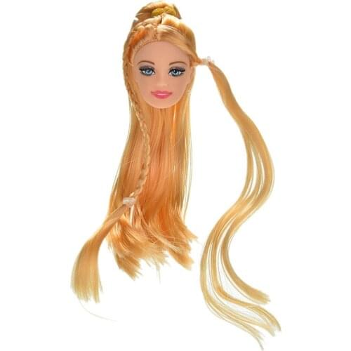 Girl Birthday Gift Female Dolls Accessories Head In Stock Original Doll Heads Mix-Style DIY for Dolls 1 Pc