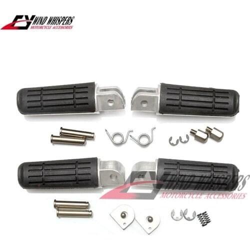 Front Rear Footrests Foot pegs For Yamaha XJR400 XJR1300 FZ400 FZ600 FZS600 FZS1000 FZ1000 FZ-8 FZ8 FZ6 FZ1 XJ600 XJ900 TDM 850