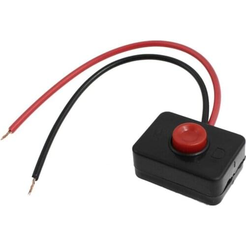 GTBL DC 12V2A Adhesive base push button momentarily action wired switch for automobiles