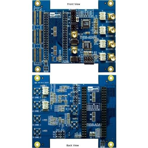 Collocation with DE2-115 SoCKIT AD/DA High speed data acquisition ADA-HSMC ADA-GPIO