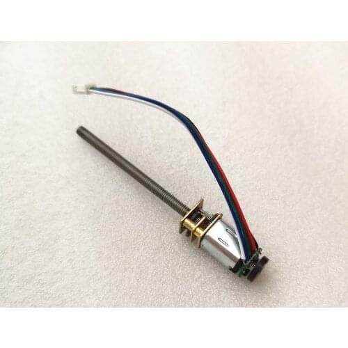M4*55mm N20 screw shaft DC gear motor 3V 6V 12V Magnetic Encoder DIY Miniature small Screw DIY smart model robot door lock motor