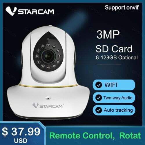 Vstarcam C38S 1080P Baby Monitor 3MP Wifi 2 Way Audio Smart Camera With Human Detection Security IP Camera Wireless Baby Camera