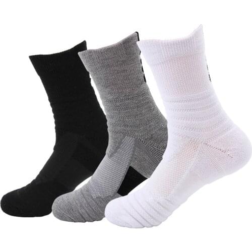 High Quality Men Socks Cotton Bamboo Fiber Compression Socks Classic Breathable Mesh Mountain Motion Socks Men