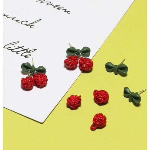 Wholesale 50PCS Oil Drop Knot Bow DIY Jewelry Floating Alloy Charms Gold Tone Enamel Fashion Bracelet Necklace Pendant Charm