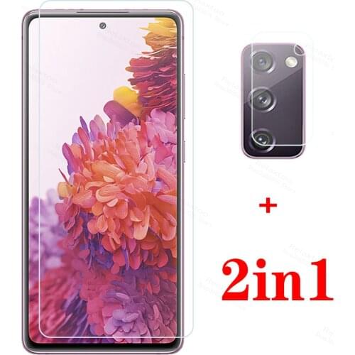 Protective Glass For Samsung galaxy S20 FE Fan Edition 2020 screen protector camera lens Glass on galaxy S20 FE S20 Lite Glass