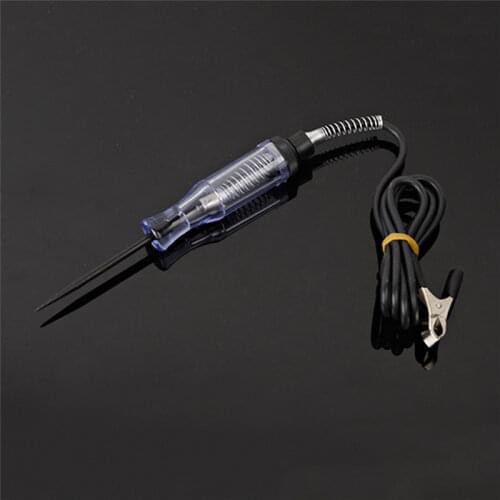 1Pc Durable Car Automotive Voltage Circuit Tester For 6-24V DC Probe Pen Continuity Test Light