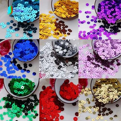 13500pcs Colorful Mini 6mm Round Sequins for Bra Show Clothes Dress Handmade Diy Decorate Jewelry Loose Sequins S0349H