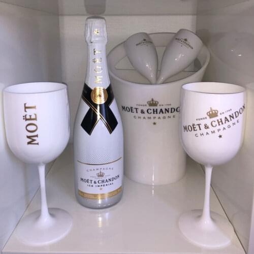 2Pcs Wine Party Champagne Coupes Glass Cocktail Glass Champagne Flutes Plating Wine Cup Goblet Electroplated White Plastic Cups