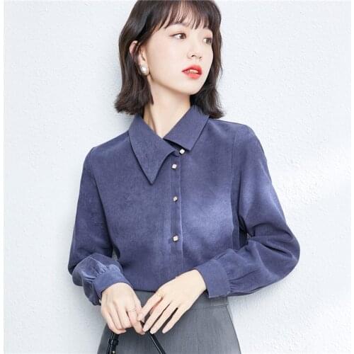 2021 Blouse Women Plus Size Solid Spring Long Sleeve Blouses Casual Ropa Mujer Blusas Fashion Harajuku Sexy Top Tees 1129