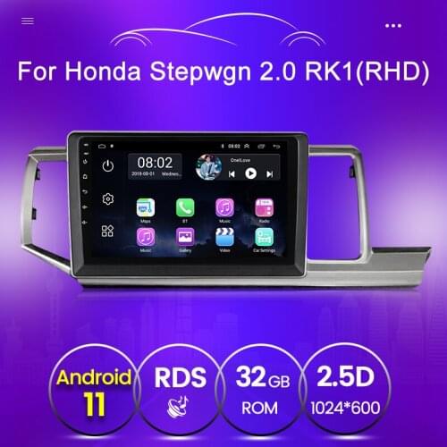 HD 1024*600 Android gps tape recoder For HONDA STEPWGN 2009 2010 2011 2012 2013 2014 2015 wifi 2GB 32GB Car radio navigation