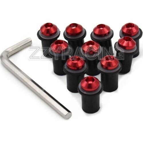 Windscreen Bolts Screws Nuts Washers For Honda CBR1000RR 12 13 14 15 16 17, Aftermarket Windshield Hardware Installation