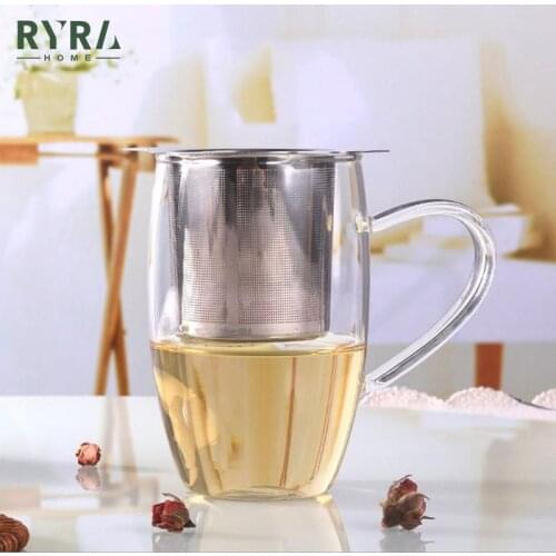 Tea Leak Filter Reusable Tea Strainer Teapot Metal Tea Infuser 304 Stainless Steel Loose Tea Leaf Spice Filter Tea Accessories