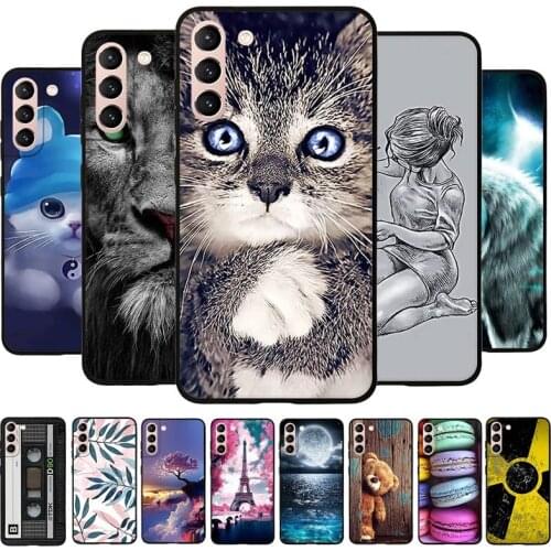 For Samsung S21 FE Case Soft TPU Silicone Phone Cases For Samsung Galaxy S21 FE Back Cover for Galaxy Xcover 5 Coque Funda
