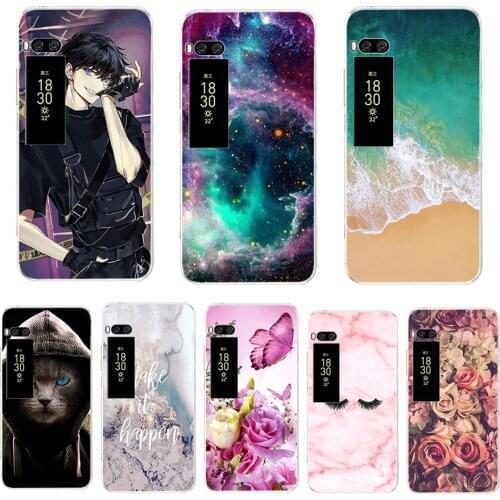 For Meizu Pro 7 Case Fashion Clear Soft TPU Back Cover For Meizu Pro 7 Silicone Phone Cases Coque For Meizu Pro7 shell