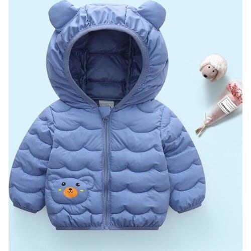 Boys Coats and Jackets Childrens Down Padded Jacket Boys Cotton-padded Jacket Baby Girls Padded Jacket Childrens Jacket