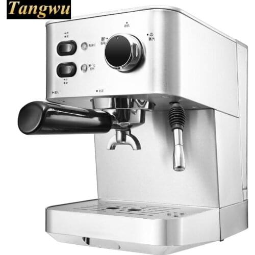 Espresso maker USES a full semi-automatic steam coffee