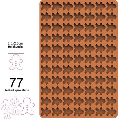 Biscuit Mold Kitchen 72/77 Grids Chocolate Tray Non-Stick Silicone Ice Cube Cookie Mould DIY Cake Cookie Making Mold