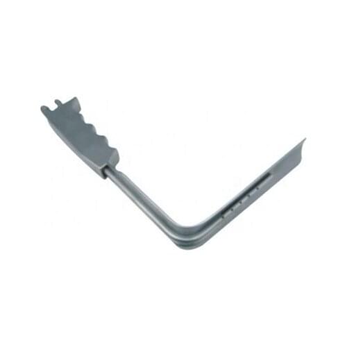 Gynecology instruments Medical reusable backwall Uterus tractor with fiber optic 40