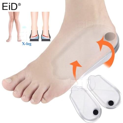 EiD Silicone Gel magnet Corrective Insole of Arch Supports Orthopedic Insole Foot Flat Foot Inserts Foot Care for man women