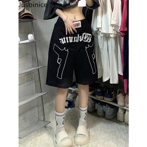 Женские шорты с высокой талией Juspinice China At AliExpress