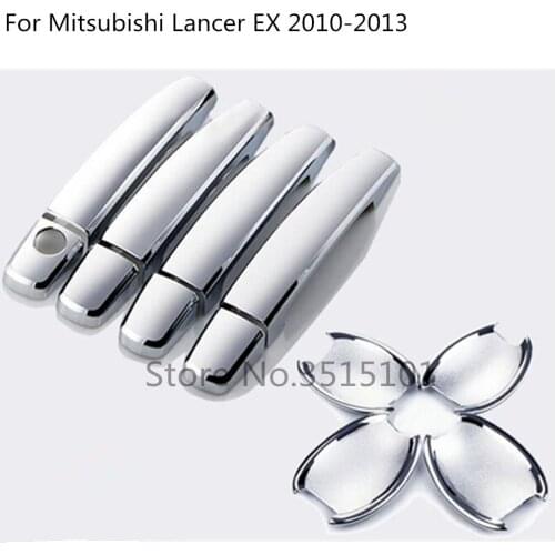 Car Body Cover Detector Frame Panel Trim Door Handle Bowl Armrest For Mitsubishi Lancer EX 2010 2011 2012 2013 2014 2015 2016