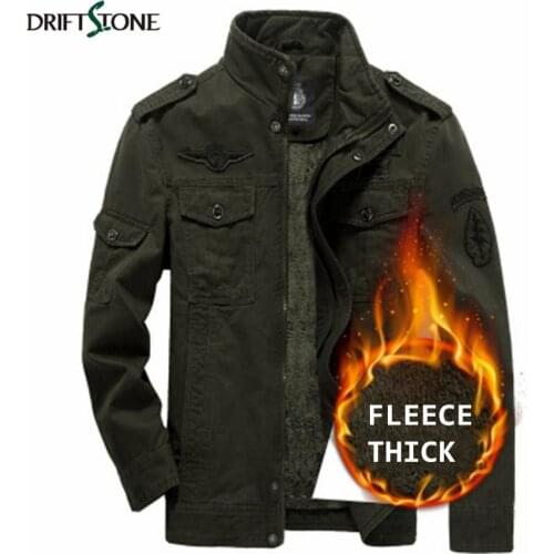 New Mens Military Jacket Plus 6XL Loose cotton Army Soldier Men 2017 Spring Autumn Mens Casual Coats Warm Military Coat