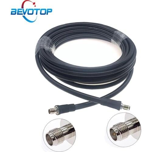 LMR400 Cable SMA Female to RP SMA Female 50 Ohm RF Adapter Pigtail WIFI Antenna Extension Cable Low Loss Signal Booster Jumper