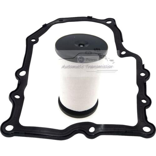 2PCS DQ200 DSG 0AM325433D oil filter 325433E auto transmission filter + Contain gaskets for VOLKSWAGEN Audi Filter 7 Speed OAM