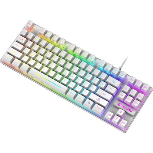 87 Keys K16 Keyboard Wired Waterproof Backlit RGB Color Mechanical Keyboard Computer Accessory for Notebook