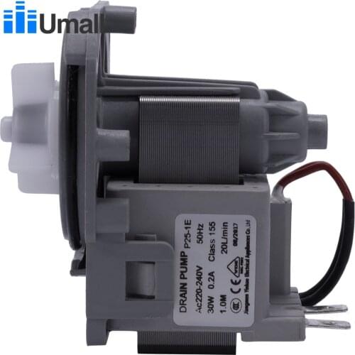 General electric washing machine drain pump motor 30W washer high pressure water drain pump replacement assembly