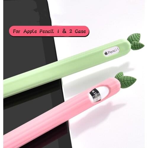 Soft Silicone Case For Apple Pencil 2 Tablet Stylus Touch Pen Nib For iPad Pen Protective Sleeve