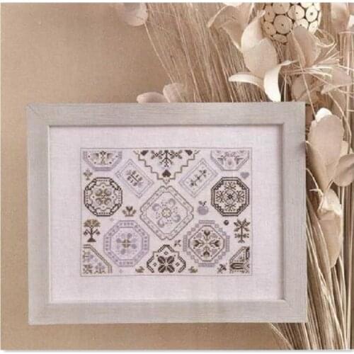 Sweet Harmony cross stitch package 18ct 14ct 11ct white fabric cotton silk thread embroidery DIY handmade needlework