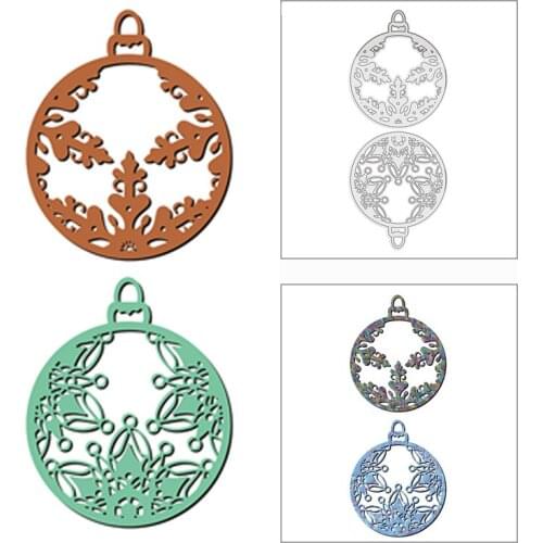 New 2021 Lacy Ornament Snowflake Metal Cutting Dies for DIY Scrapbooking and Card Making Decorative Embossing Craft No Stamps