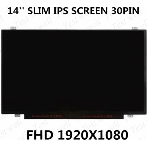New Laptop LCD Screen AU Optronics B140HAN01.1 B140HAN01 B140HAN01.2 B140HAN01.3 Full-HD LCD Screen IPS FHD 1920*1080 eDP 30pin