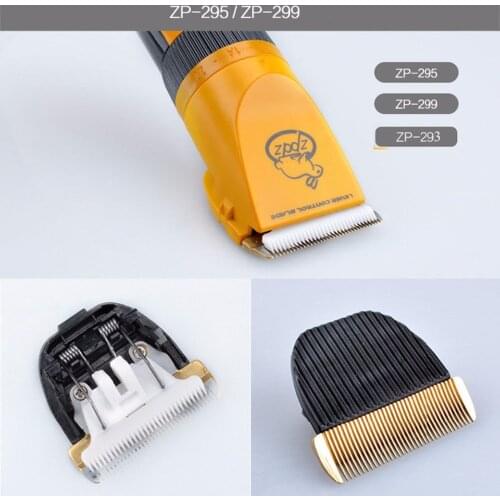 Original Electric Pet Dog Hair Trimmer Clipper Blade Head Animal Human Grooming Cutting Machine Accessories For LILI ZP-293 295