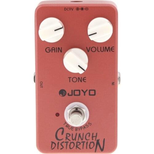 Joyo JF-03 Crunch Distortion Electric Guitar Effect Pedal Guitar Pedal for guitar accessories Musical Instruments