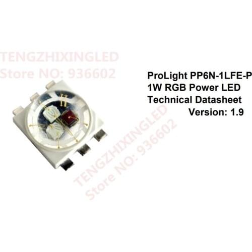 ProLight opto RGB 3-in-1 1W 5040 4040 RGB Full Color PP6N-1LFE-P Entertainment Lighting Application