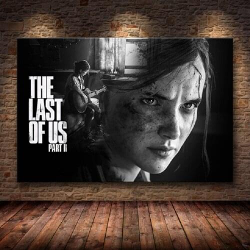 The Last Of Us Classic Game Art Posters And Character Art Canvas Prints Living Room ChildrenS Room Home Decoration Painting